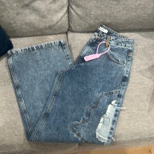 WooHA Blue Distressed Jeans
